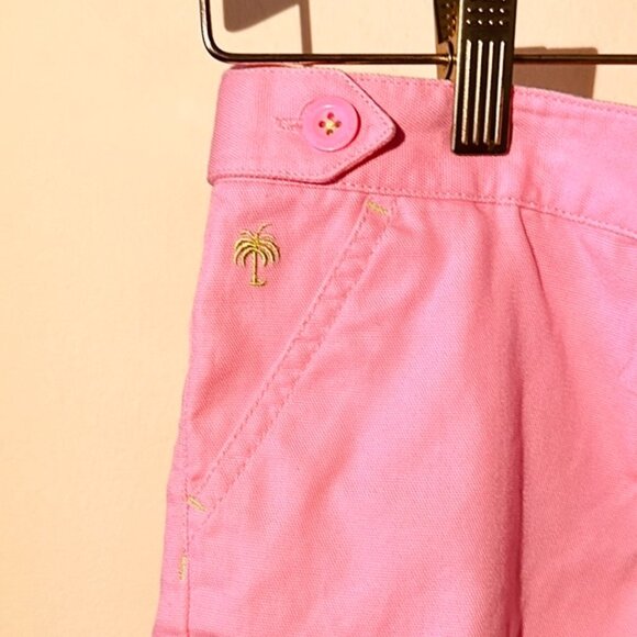 Lilly Pulitzer Pink Chino Shorts, size 6 - Picture 4 of 5